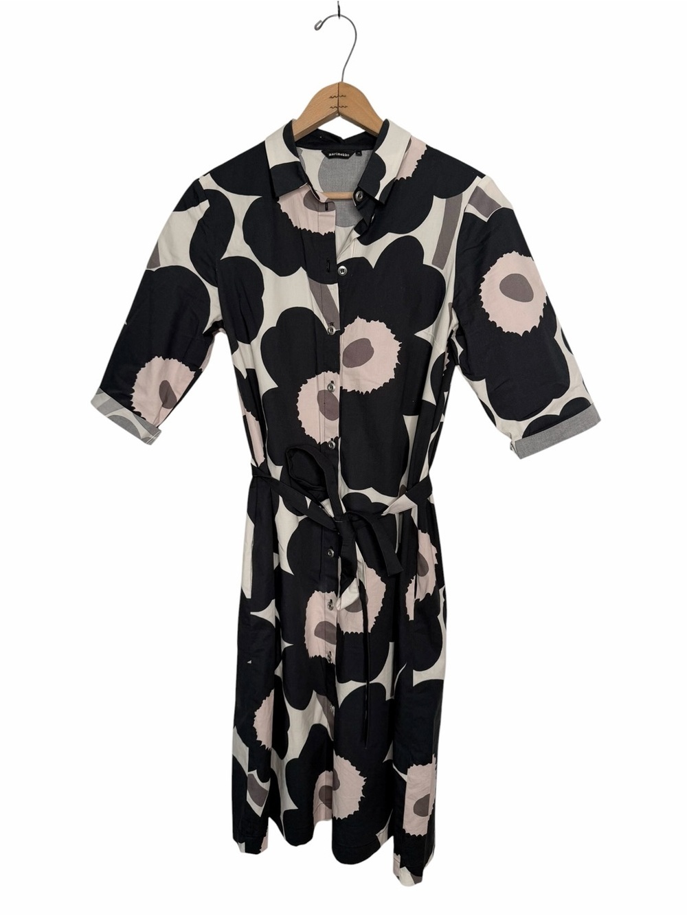 Anthropologie Marimekko Trina Floral Shirtdress Size 36 US Small